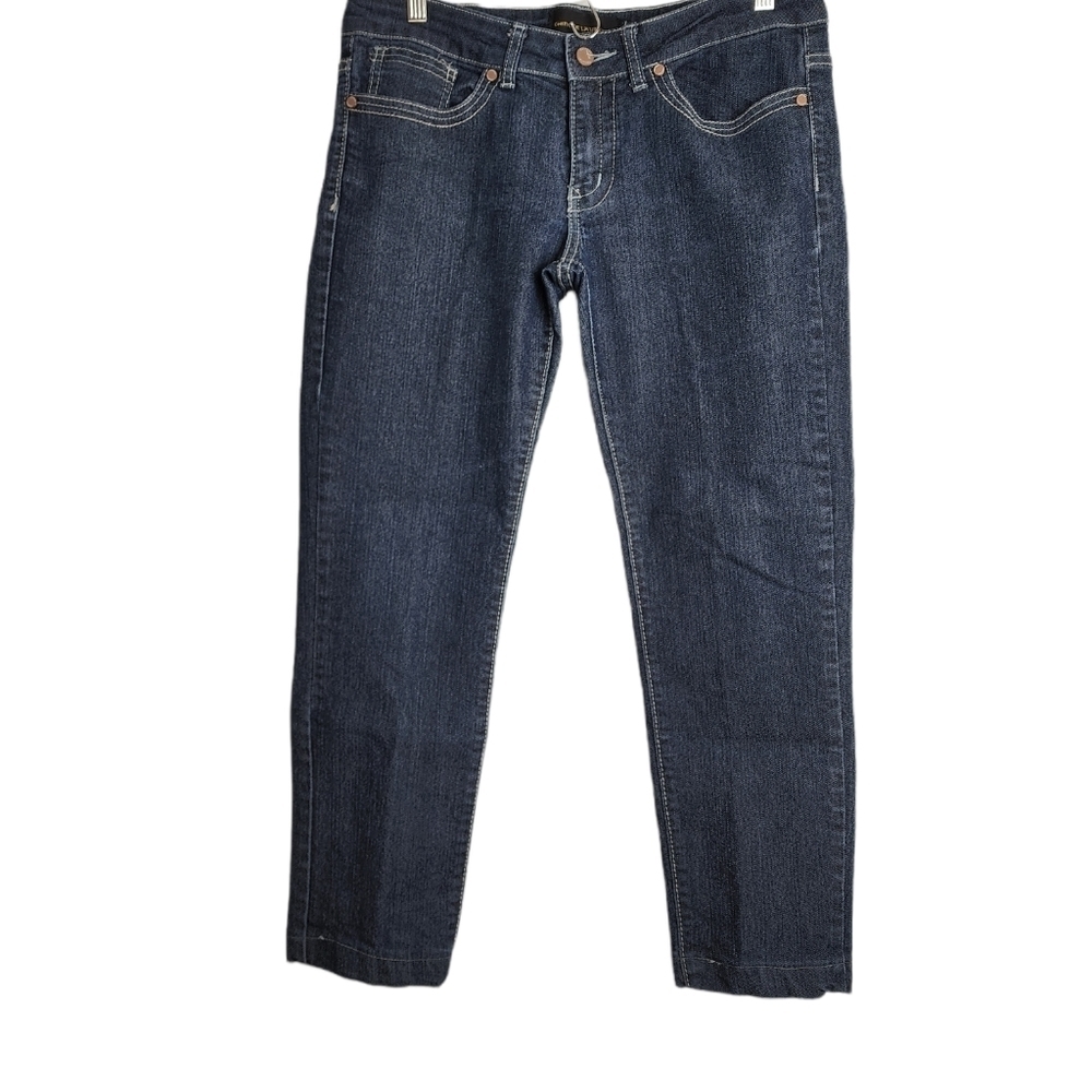 Chinese Laundry Women's Dark Wash Straight Leg Denim Jeans Size 30